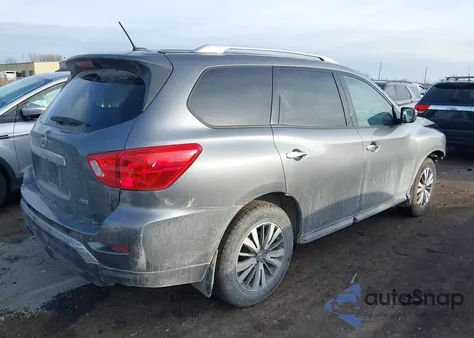 2018 Nissan Pathfinder S из США, поврежденный, VIN 5N1DR2MM7JC626401